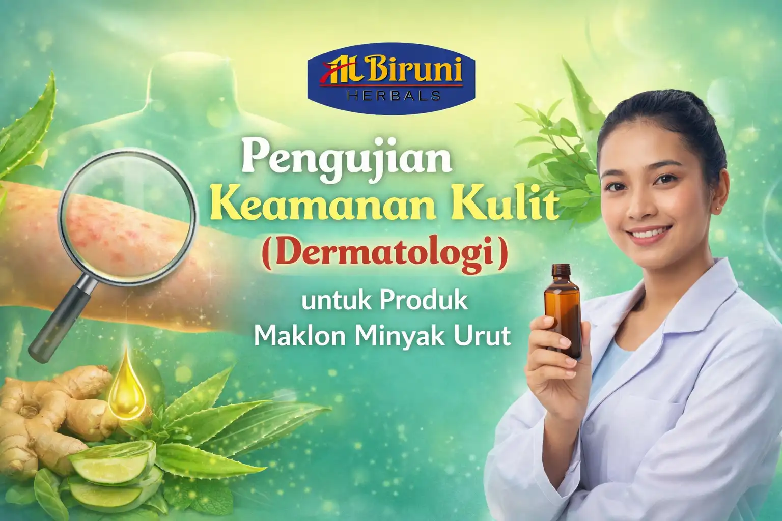 Pengujian Keamanan Kulit (Dermatologi) untuk Produk Maklon Minyak Urut